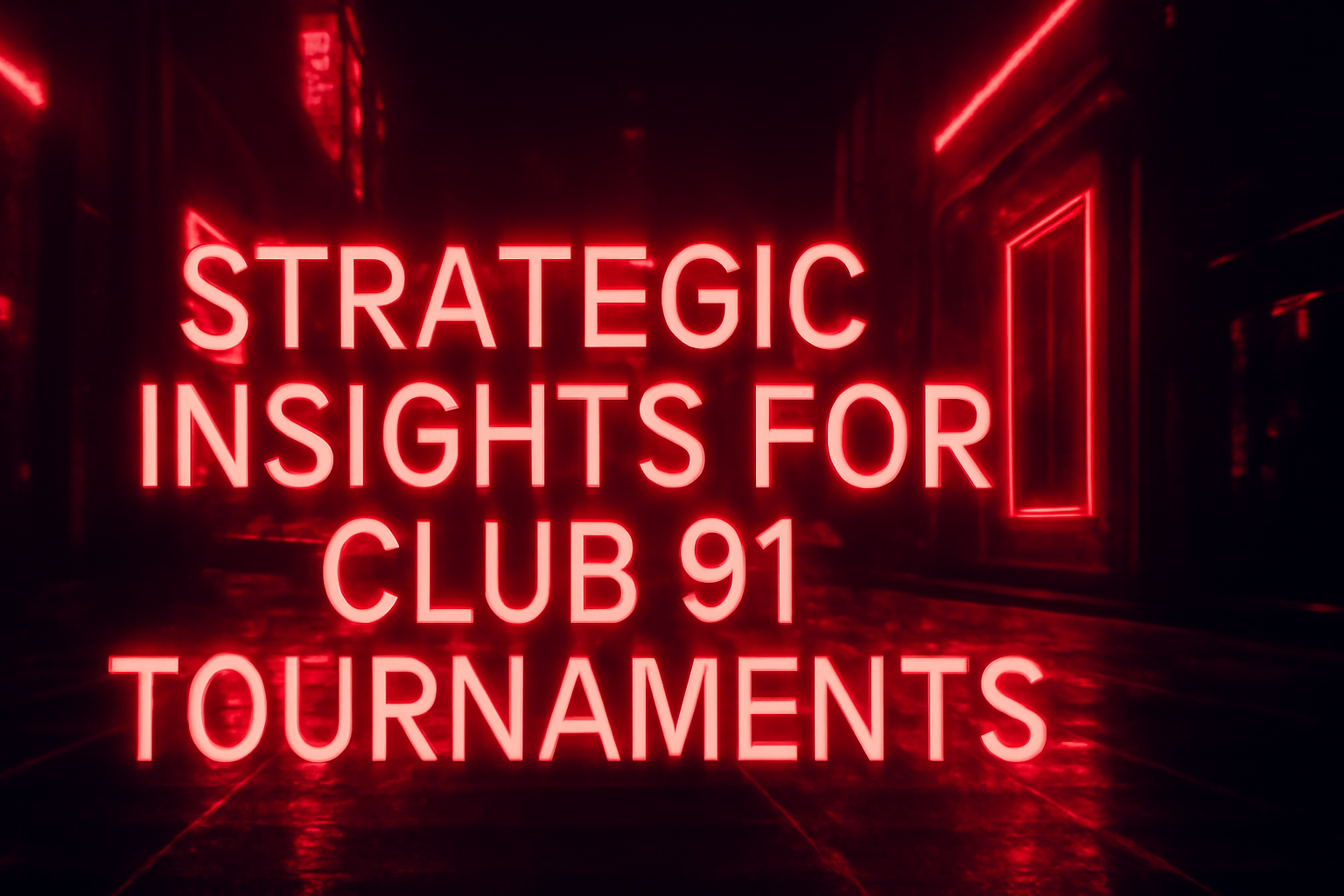 An informative scene illustrating best practices for using Club 91.