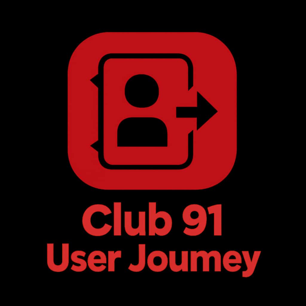 Badge representing guidance on the Club 91 User Journey.