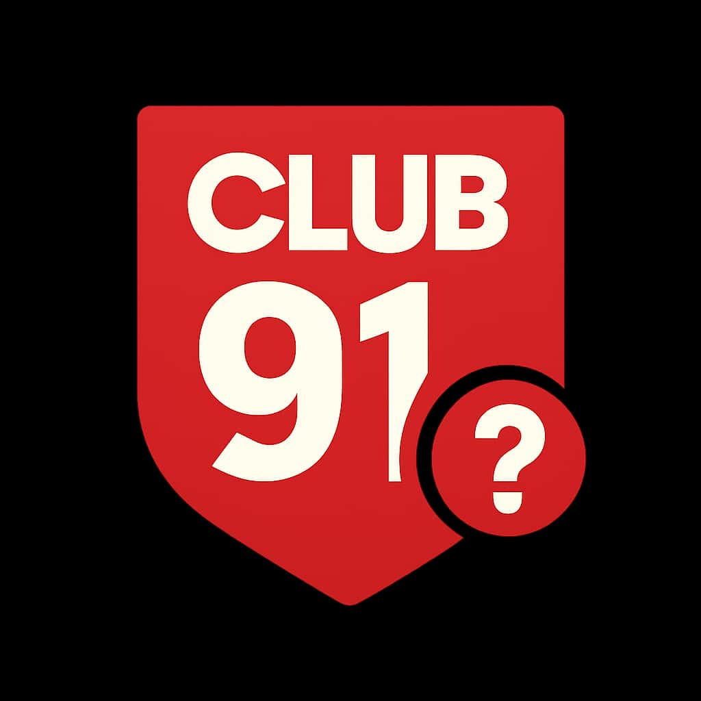 An icon representing safety in Club 91.